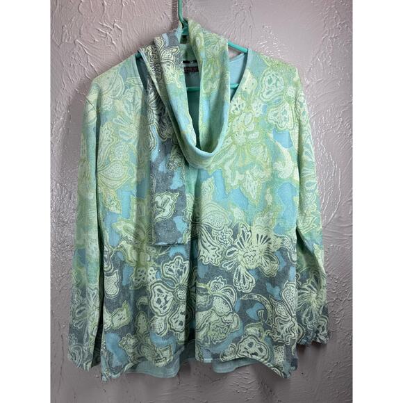 Sigrid Olsen Collection Womens With Liner Scarf Classic Timeless Size XL Approx - Picture 1 of 6